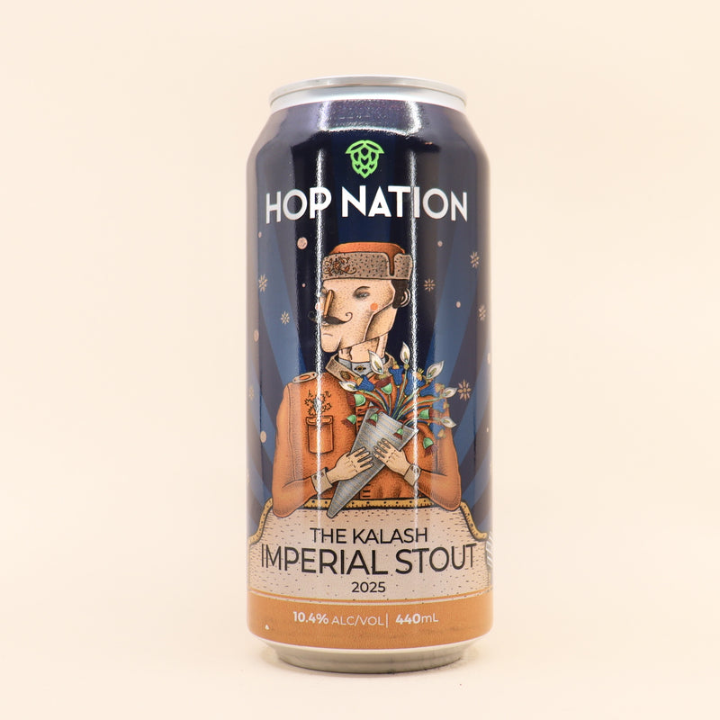 Hop Nation The Kalash 2025 Imperial Stout Can 440mL