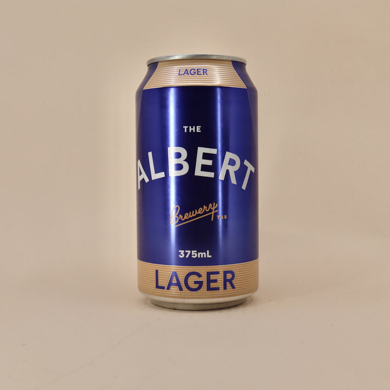 Albert Brewing Lager Can SGL 375ml