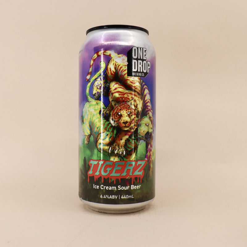 One Drop Tigers Ice Cream Sour Can SGL 440ml