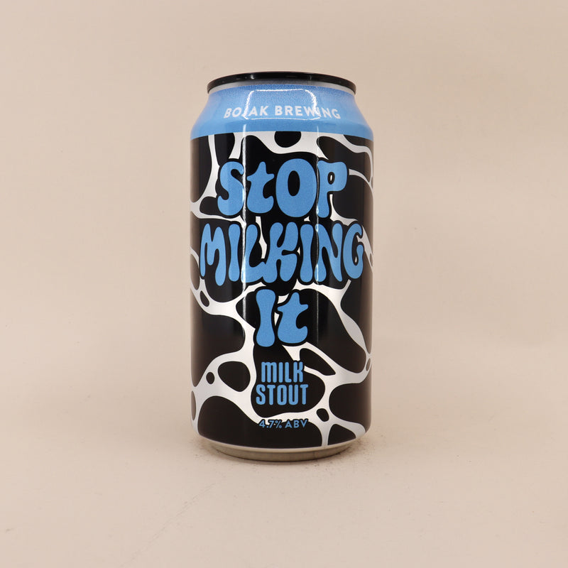 Bojak Stop Milking It Milk Stout Can SGL 375ml