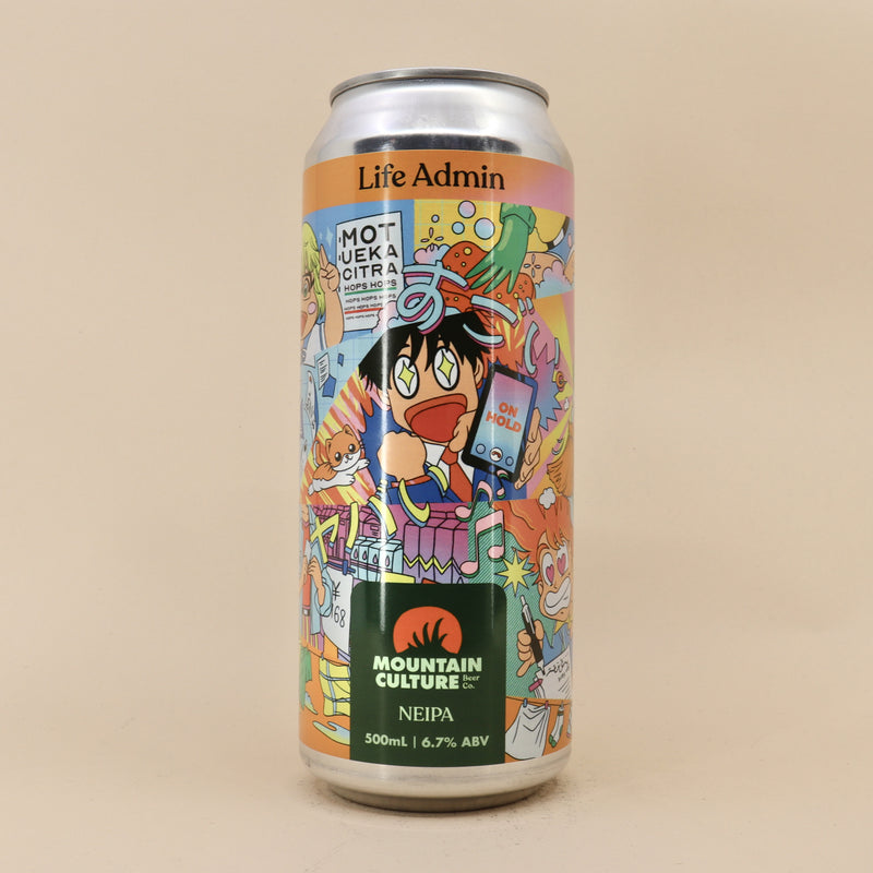 Mountain Culture Life Admin NEIPA Can SGL 500ml