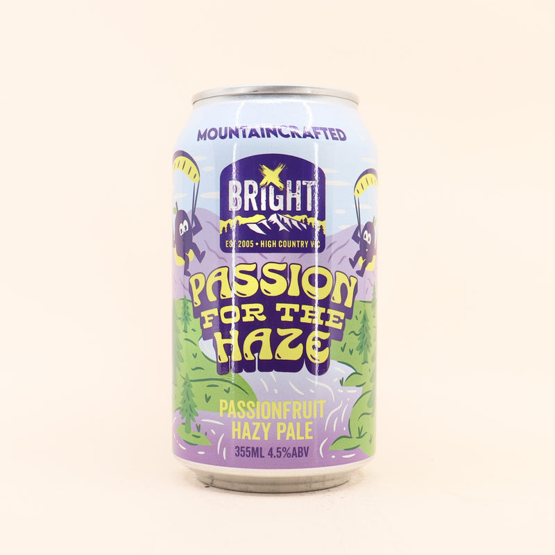 Bright Passion For The Haze Passionfruit Hazy Pale Can 355mL