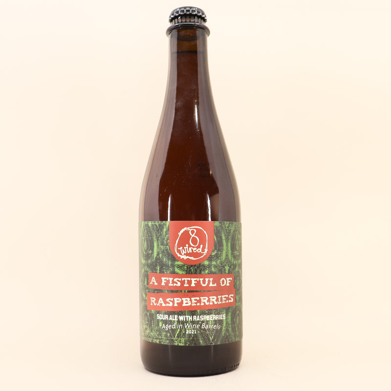8 Wired A Fistful Of Raspberries Sour Ale Bottle 500mL