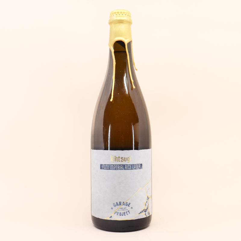 Garage Project Kintsugi Yuzu Imperial Rice Lager Bottle 750mL