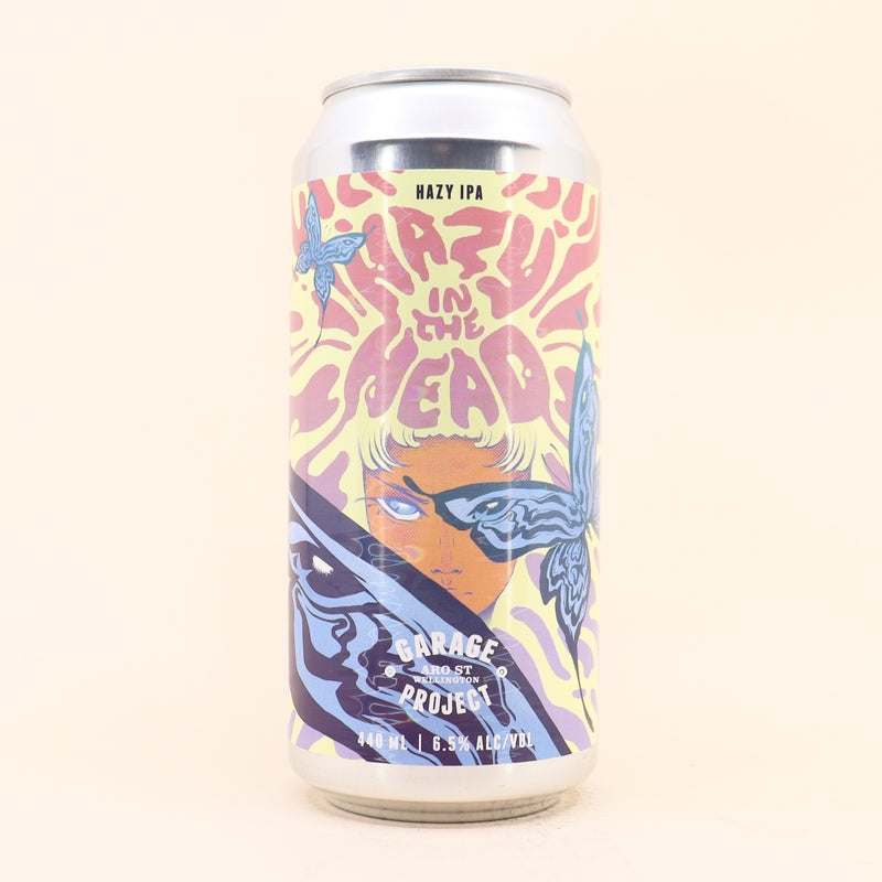 Garage Project Hazy In The Head Hazy IPA Can 440mL