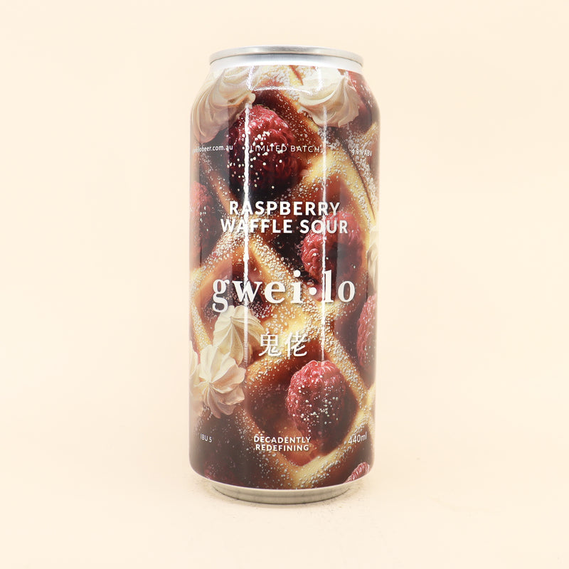 Gweilo Raspberry Waffle Sour Can 440mL