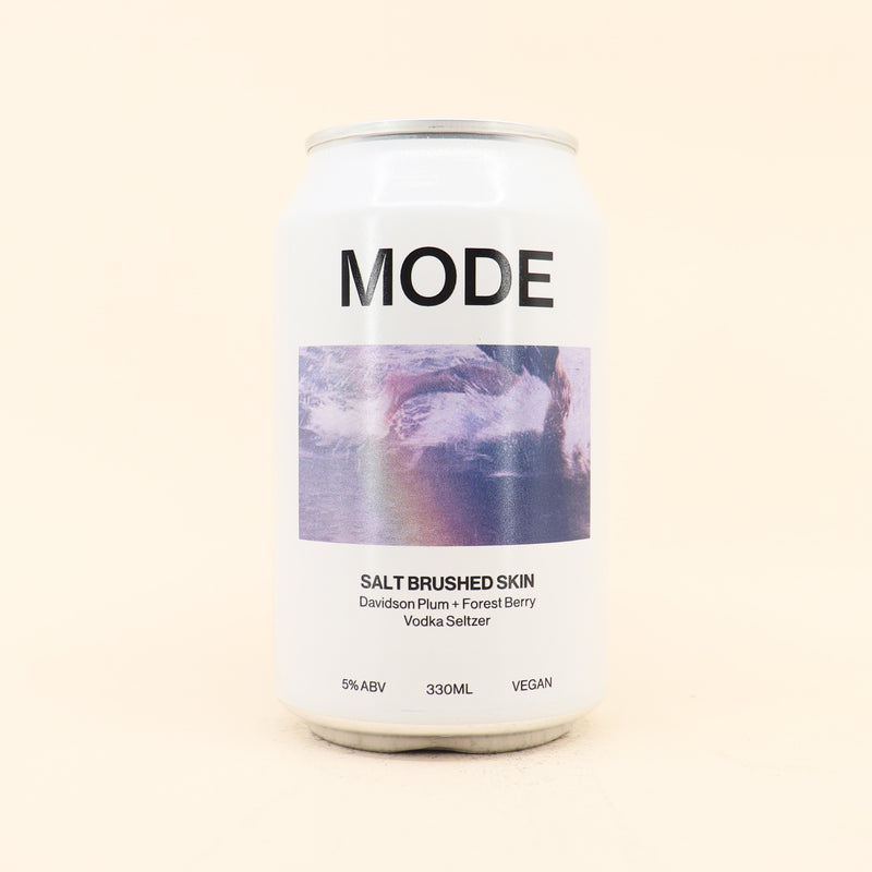 Mode Seltzer Salt Brushed Skin Davidson Plum Forest Berry Vodka Seltzer Can 355mL