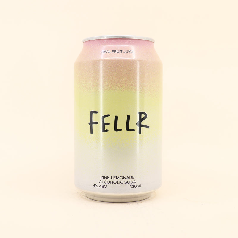 Fellr Pink Lemonade Alcholic Seltzer Can 330mL