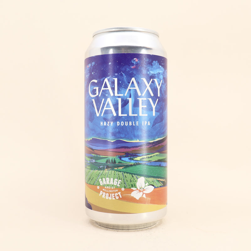 Garage Project x Trillium Galaxy Valley Hazy Double IPA Can 440mL