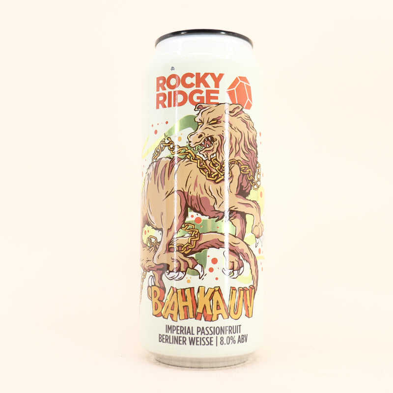 Rocky Ridge Bahkauv Imperial Passionfruit Berliner Weisse Can 500mL