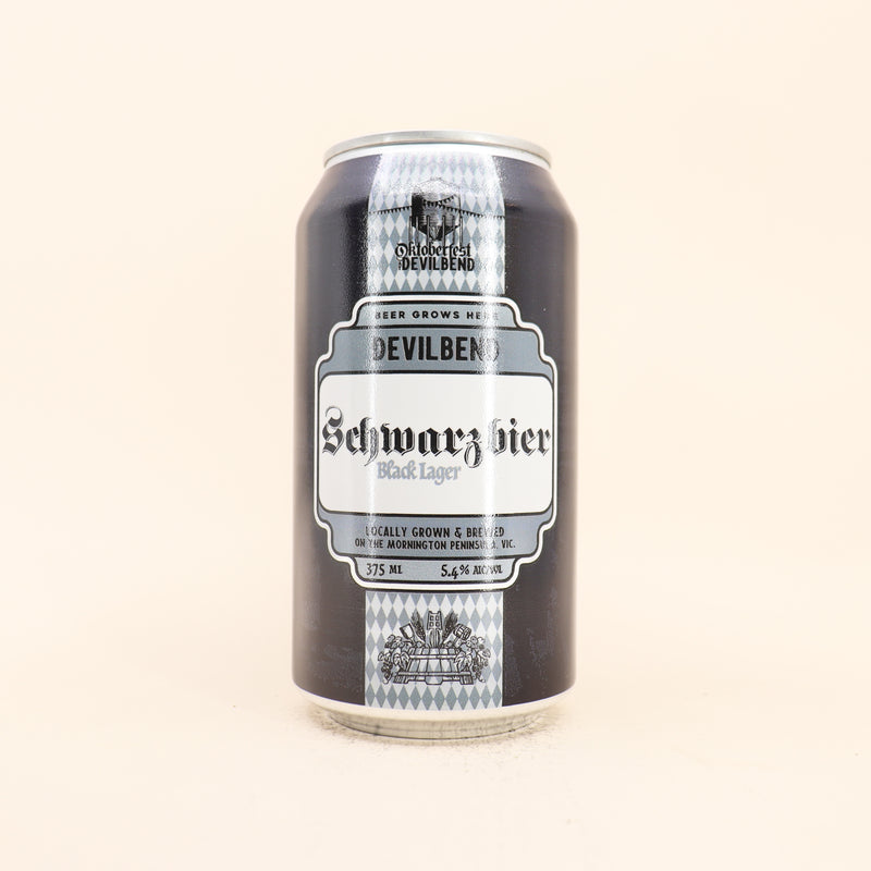 Devil Bend Schwarzbier Black Lager Can 375mL