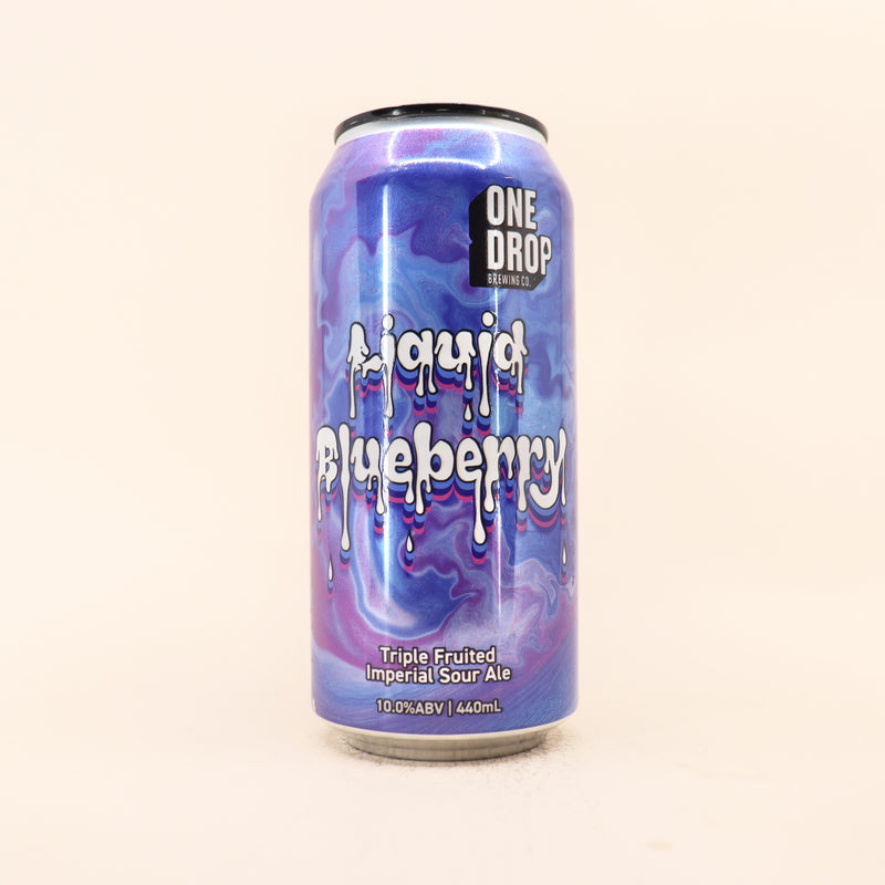 One Drop Liquid Blueberry Sour Ale Can 440ml