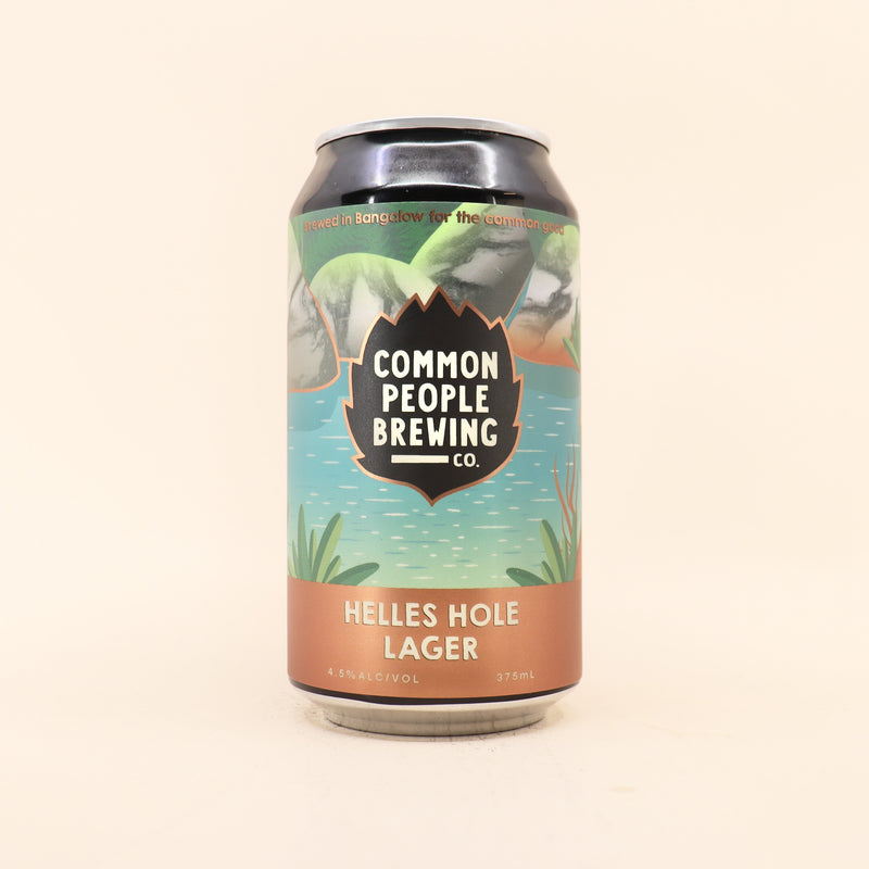Common People Helles Hole Helles Lager Can 375mL