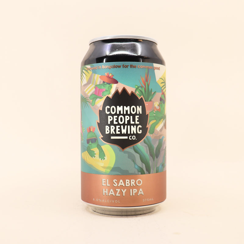 Common People El Sabro Hazy IPA Can 375mL