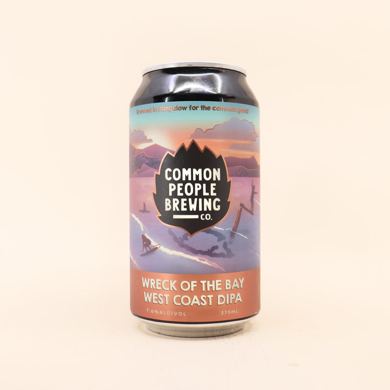 Common People Wreck Of The Bay West Coast DIPA Can 375mL