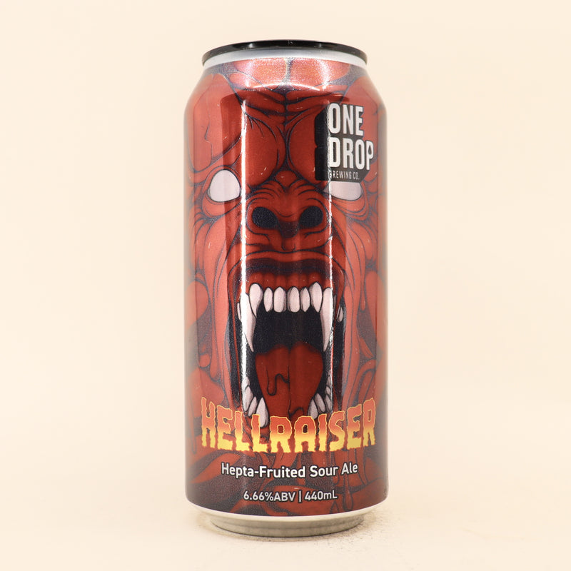One Drop Hellraiser Hepta Fruited Sour Ale Can 440mL