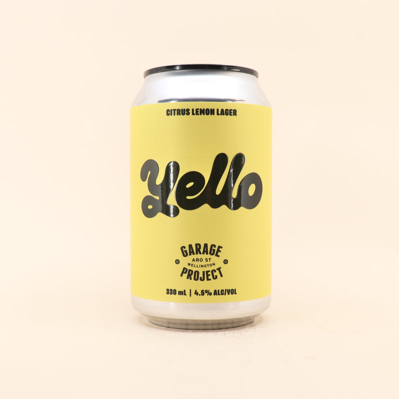 Garage Project Yello Citrus Lemon Lager Can 330mL