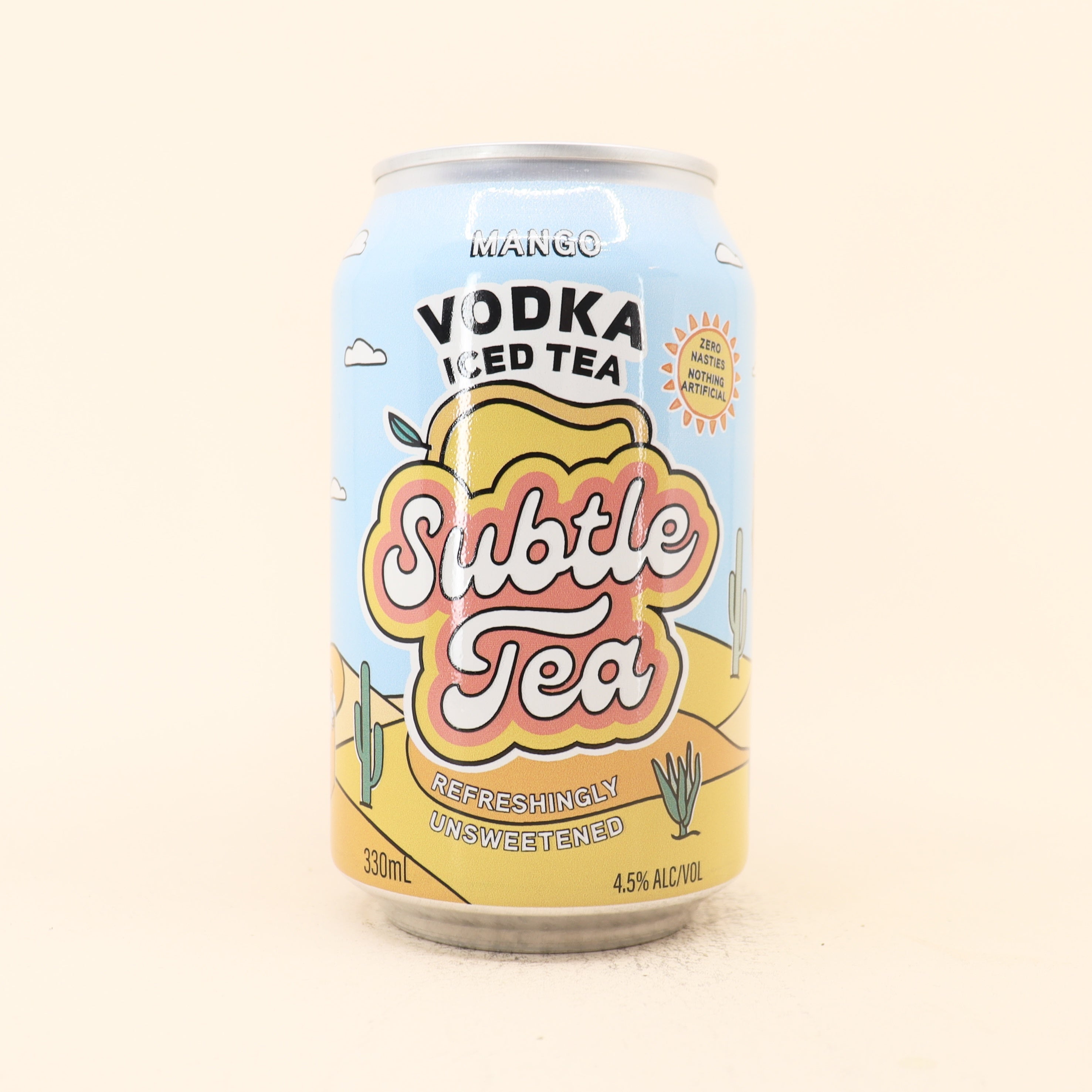 Subtle Tea Vodka Mango Iced Tea Can 330mL – Beermash