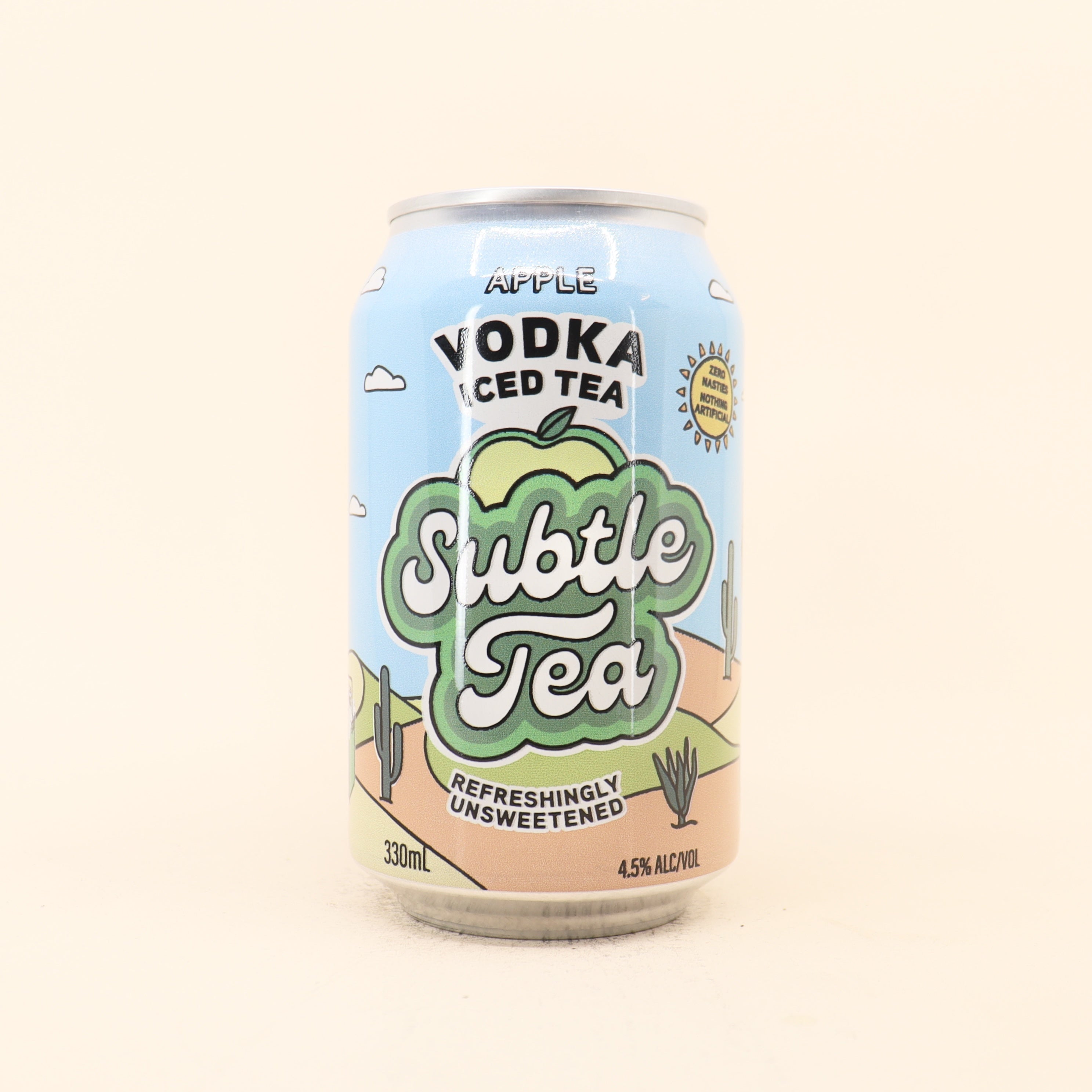 Subtle Tea Apple Vodka Iced Tea Can 330mL – Beermash
