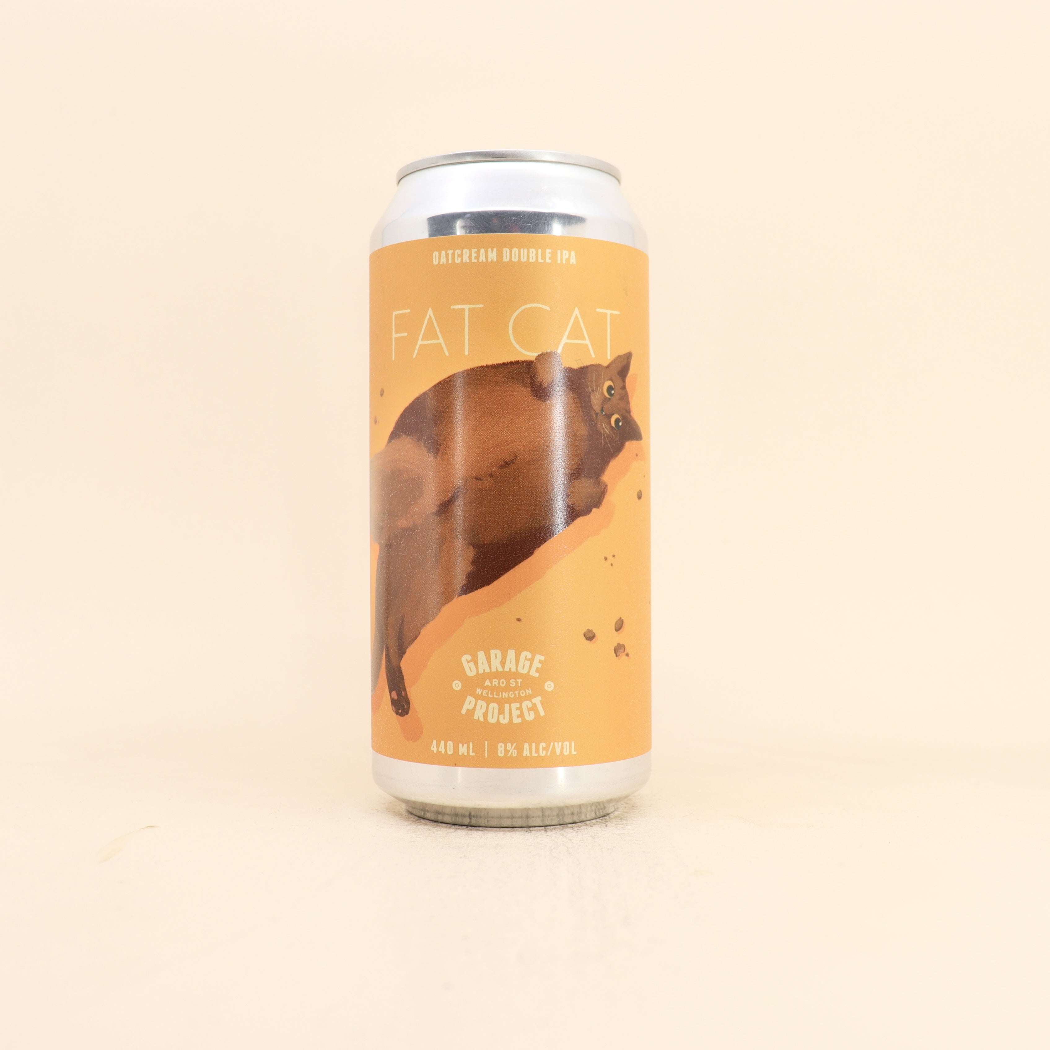 Garage Project Fat Cat Oat Cream Double IPA Can 440mL – Beermash