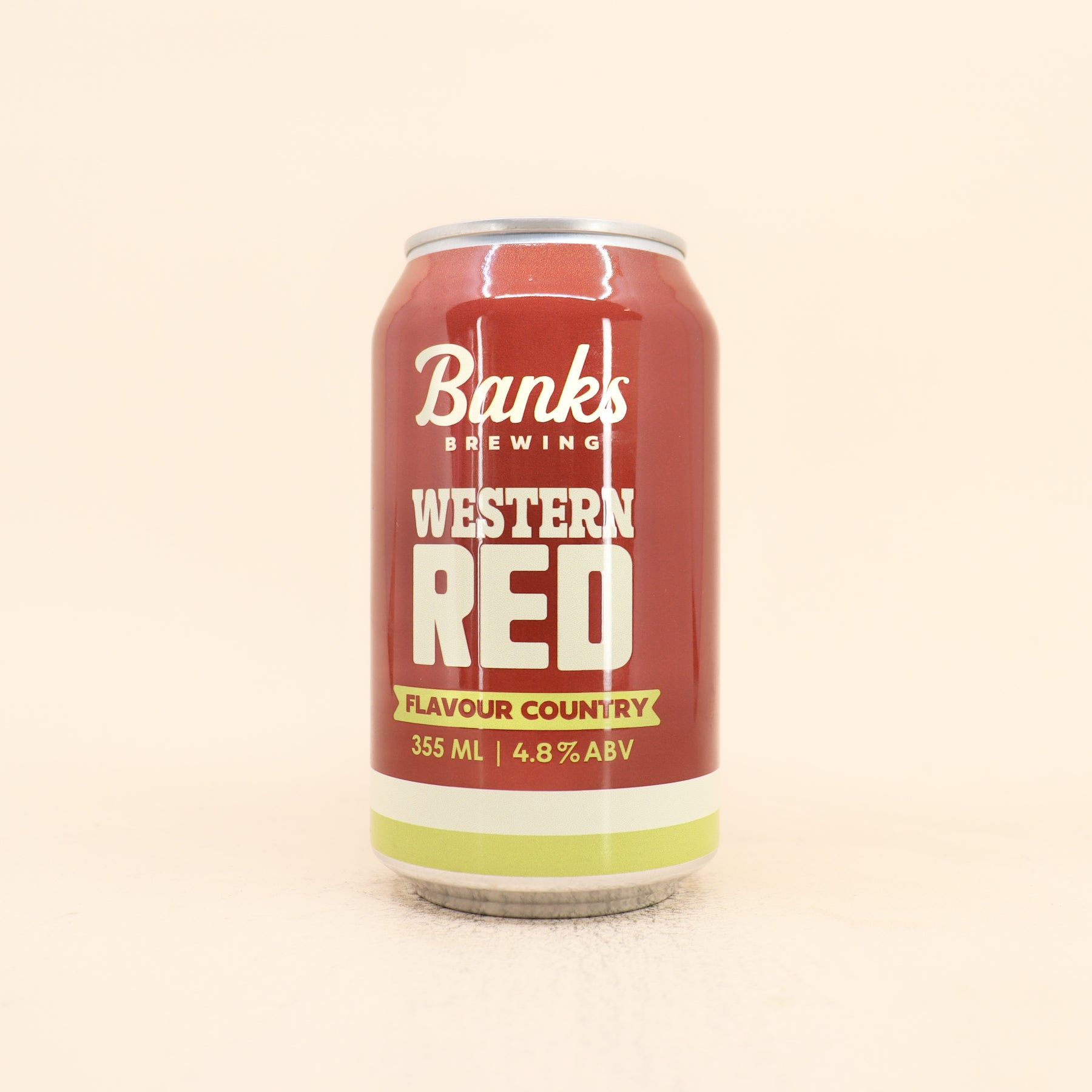 Banks Western Red Can SGL 355ml – Beermash