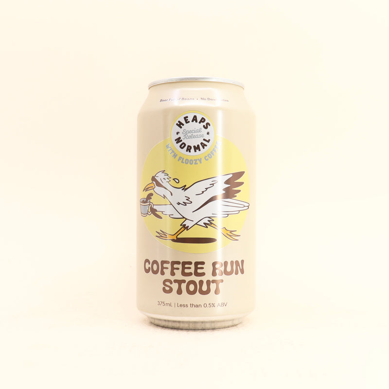 Heaps Normal Coffee Run Stout Can 375ml