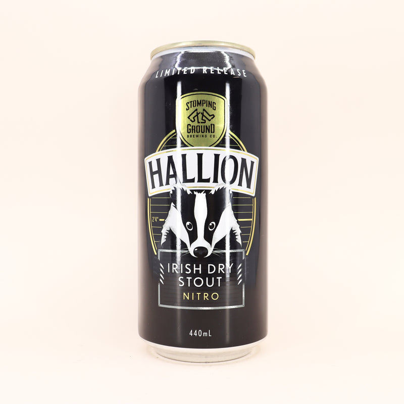 Stomping Ground Hallion Irish Dry Stout Can 440ml