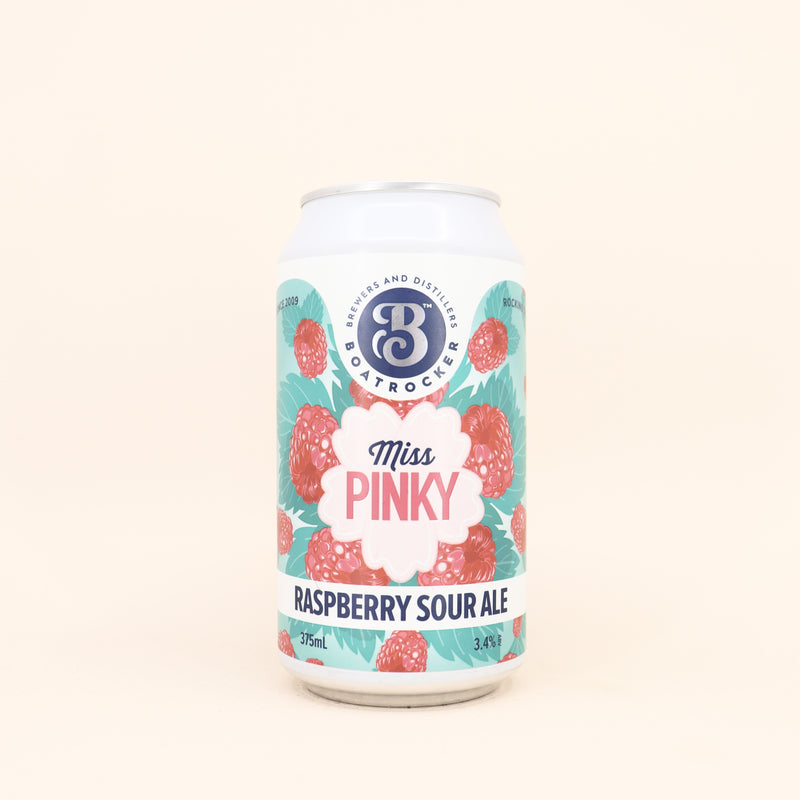 Boatrocker Miss Pinky Raspberry Sour Can 375ml