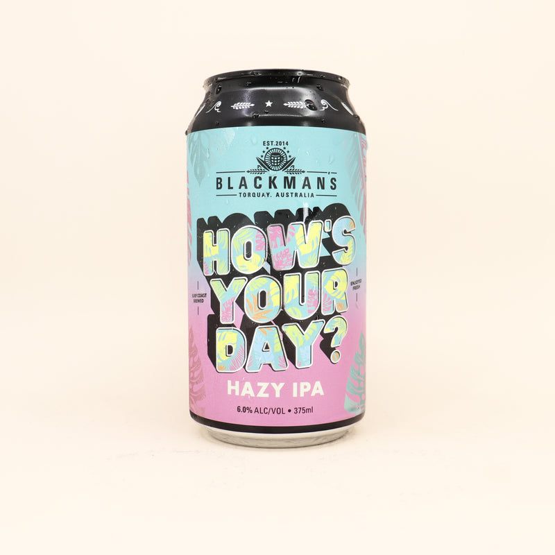 Blackman’s How’s Your Day Hazy IPA Can 375ml