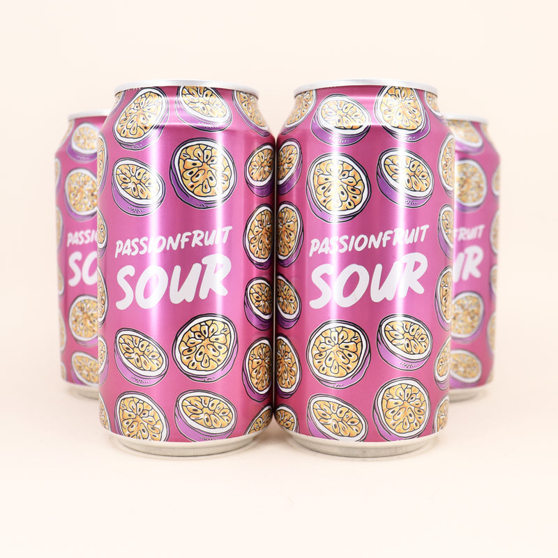 Hope Passionfruit Sour Can 375ml 4 Pack