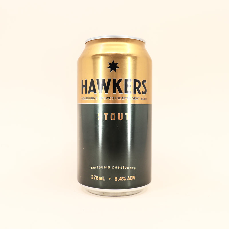 Hawkers Stout Can 375ml