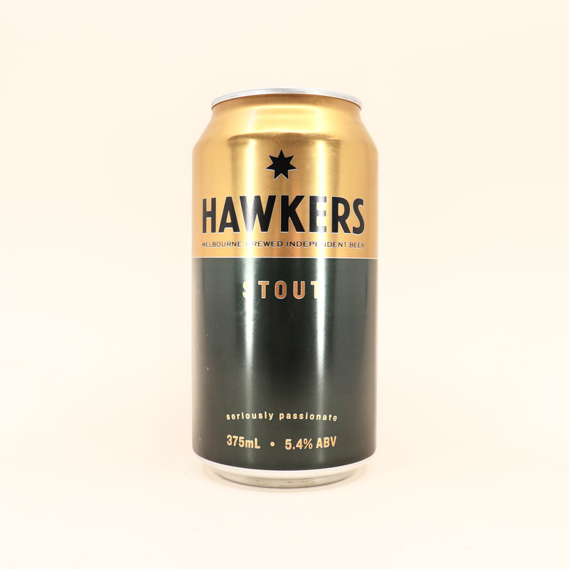 Hawkers Stout Can 375ml