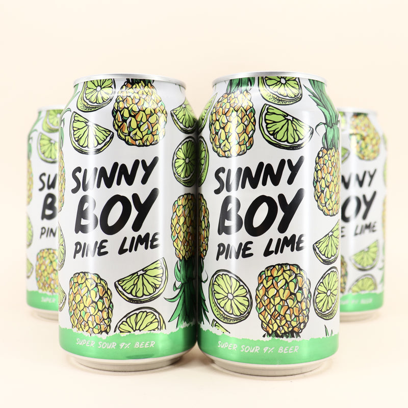 Hope Sunny Boy 2.0 Pine Lime Sour Can 375ml 4 Pack