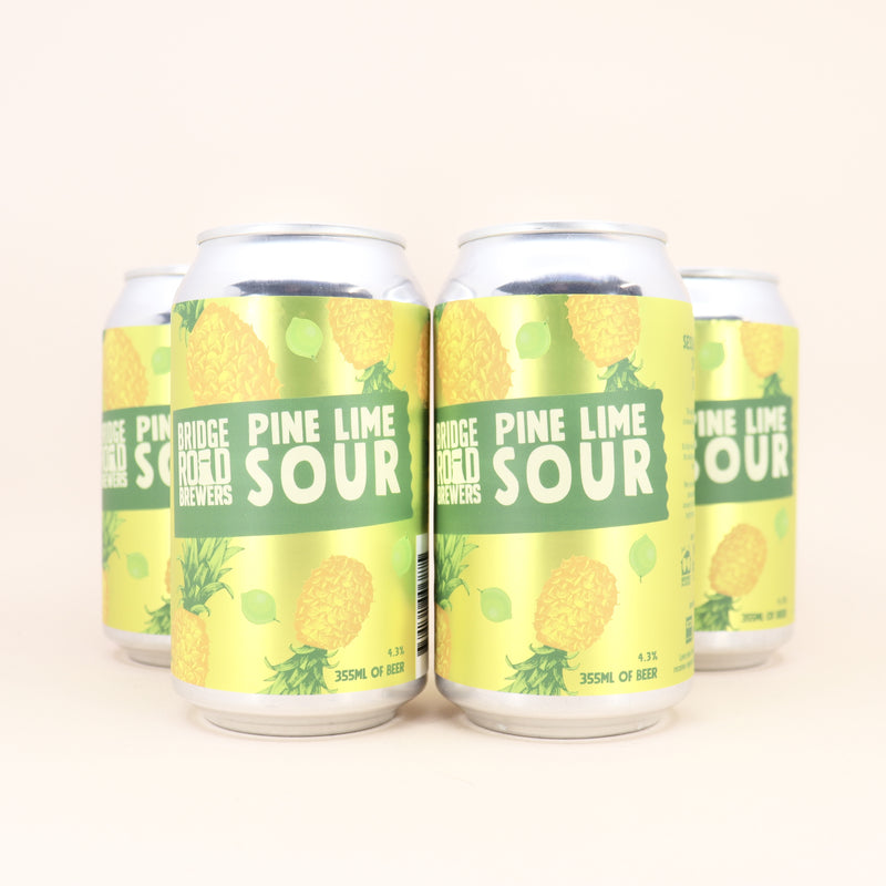 Bridge Road Pine Lime Sour Can 355ml 4 Pack