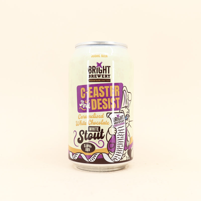 Bright C-Easter & Desist White Chocolate White Stout Can 355ml