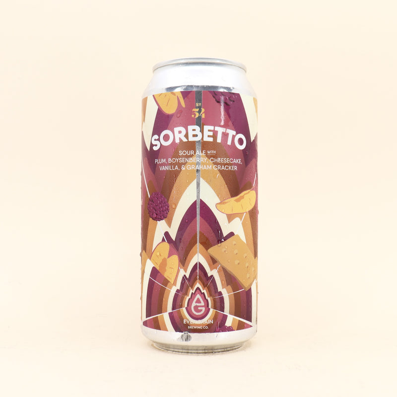 Evergrain Sorbetto Fruited Cheesecake Sour Can 473ml