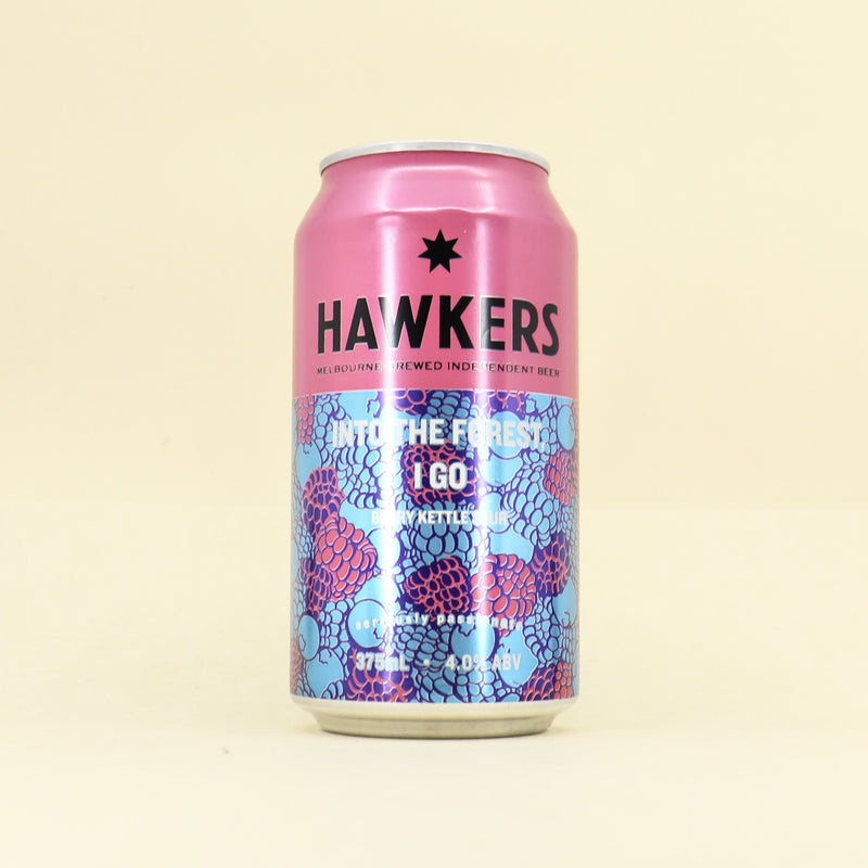 Hawkers Into The Forest I Go Berry Kettle Sour Can 375ml