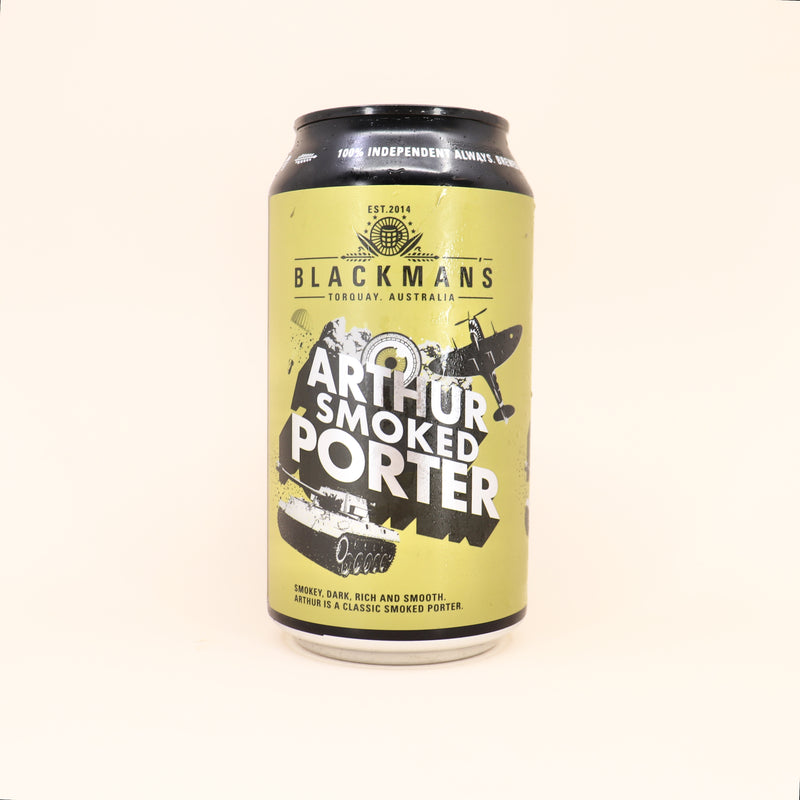 Blackman’s Arthur Smoked Porter Can 375ml