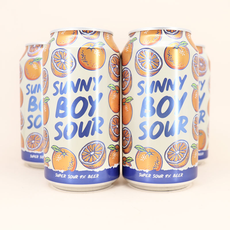 Hope Sunny Boy Sour Can 375ml 4 Pack