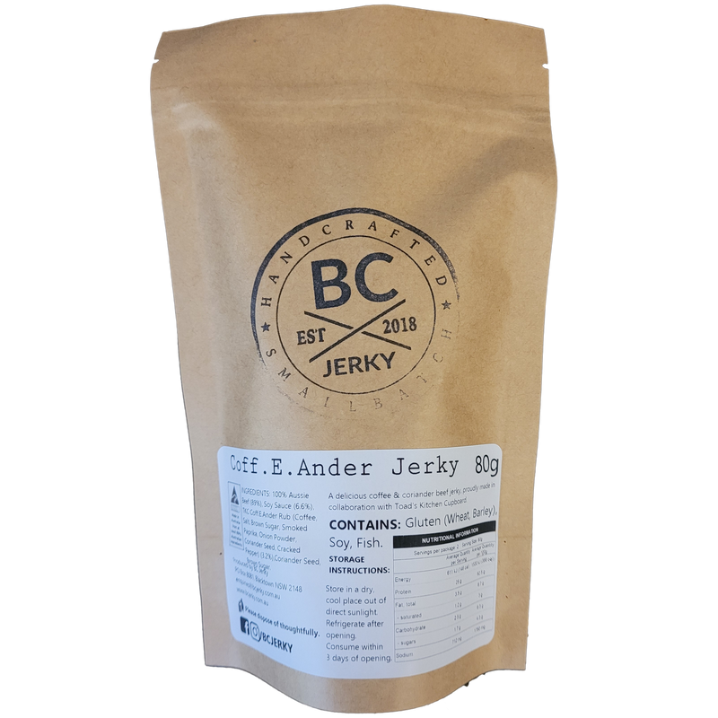 BC Jerky Coff.E.Ander Jerky 40g