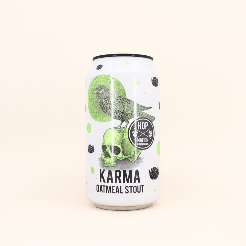 Hop Nation Karma Oatmeal Stout Can 375ml