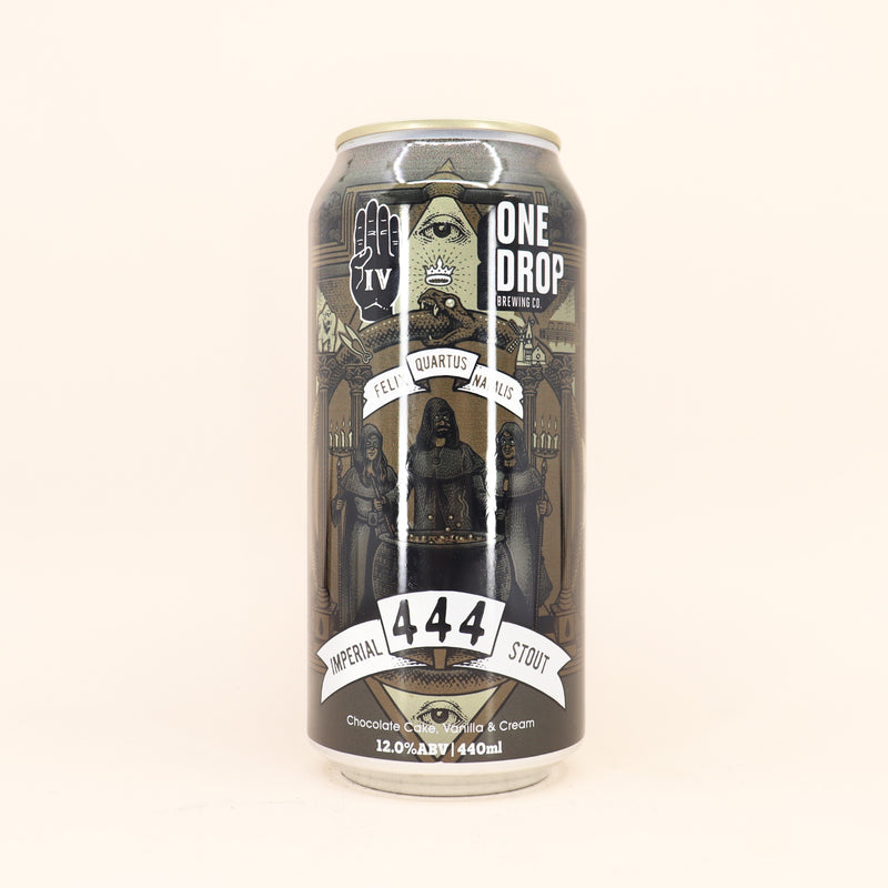 One Drop 444 Birthday Imperial Pastry Stout Can 440ml