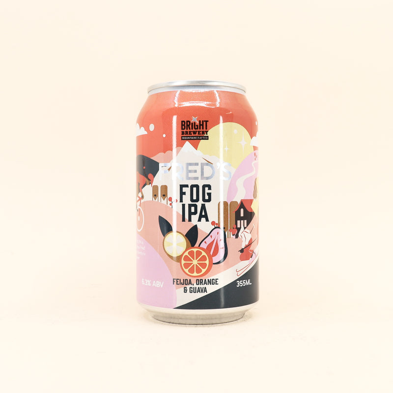 Bright Fred’s Fog Fruited IPA Can 355ml