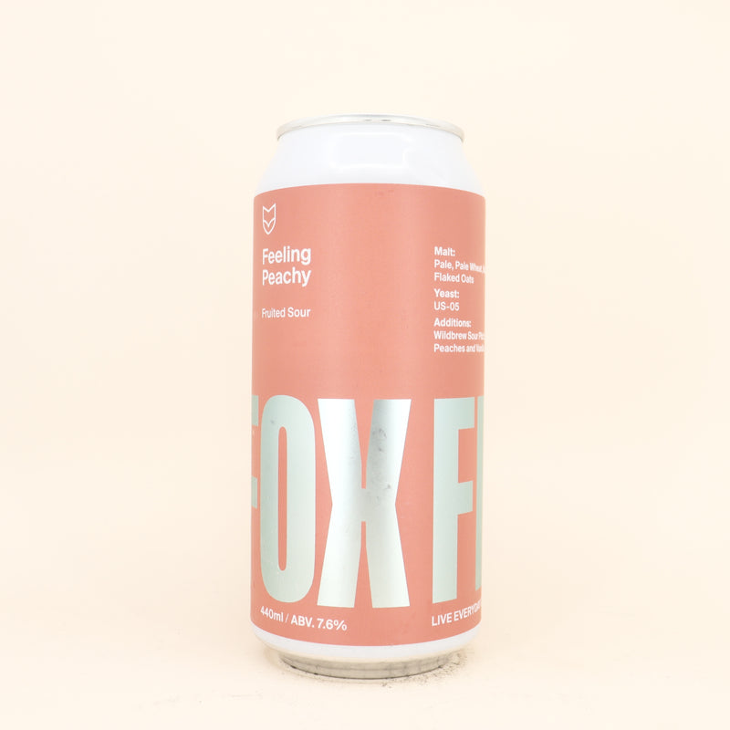 Fox Friday Feeling Peachy Can 440ml