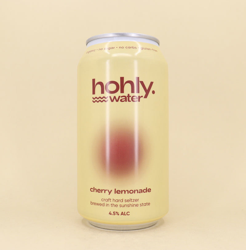 Hohly Water Cherry Lemonade Seltzer Can 375ml