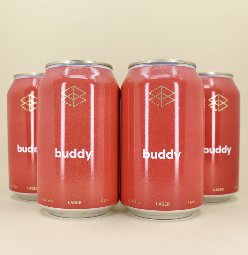 Range Buddy Czech Pale Lager Can 330ml 4 Pack