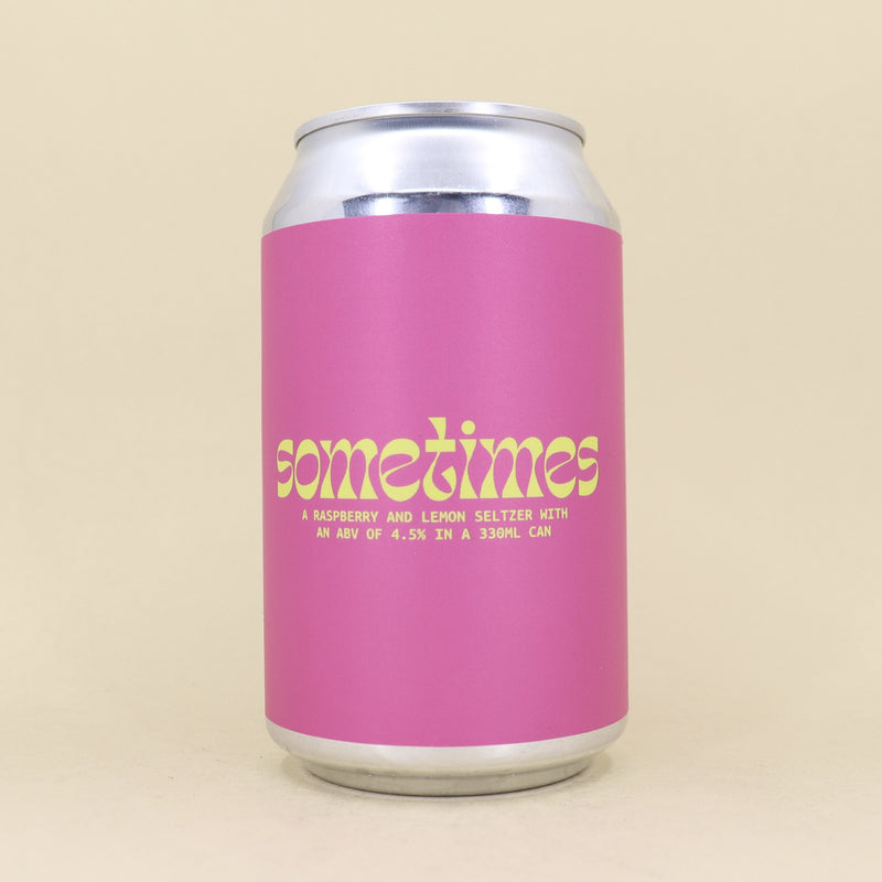 Range Sometimes Raspberry & Lemon Seltzer Can 330ml