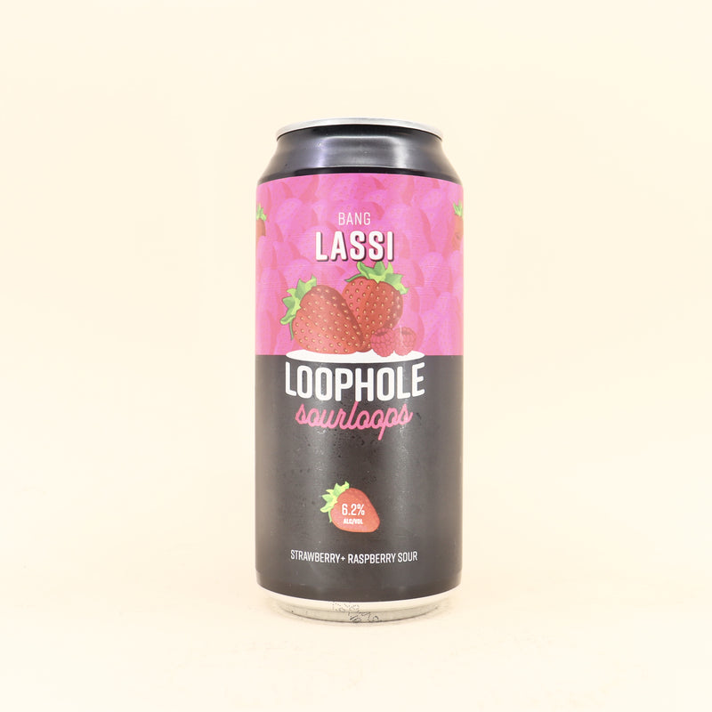 Loophole  Bang Lassi Strawberry & Raspberry Sour Can 440ml