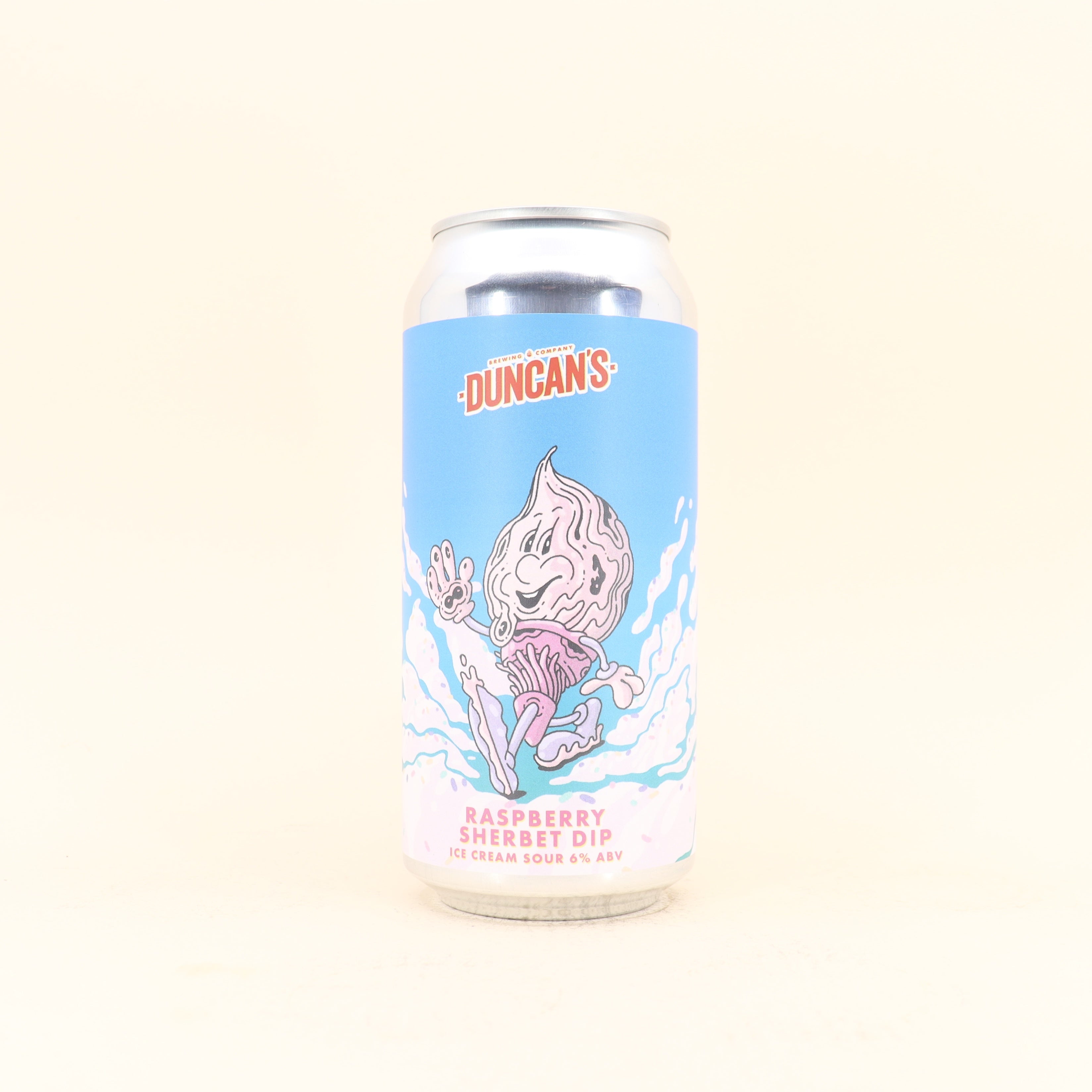 Duncan’s Raspberry Sherbet Dip Ice Cream Sour Can 440ml – Beermash