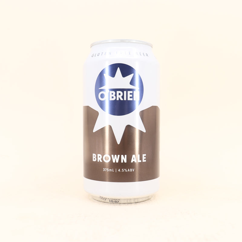 O’Brien Gluten Free Brown Ale Can 375ml